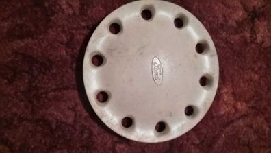 Ford Escort Orion Sierra Laser 13'' White Edition Hubcap Wheel Trim Cover