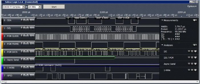USB Logic Analyzer Arduino Raspberry pi projects