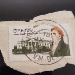 1979 Ireland 18p James Hoban White House Architect Commemorative Stamp - Used