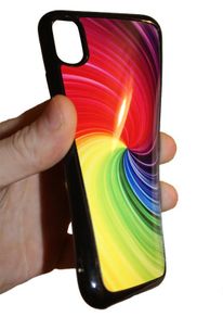 Personalised iPhone X / XS - SubliFlex Case - Black