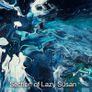 'Blue depths' LAZY SUSAN original painting by artist Helen Mathews with protective glass, Image 2