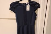 Navy XS H&amp;M dress BNWT