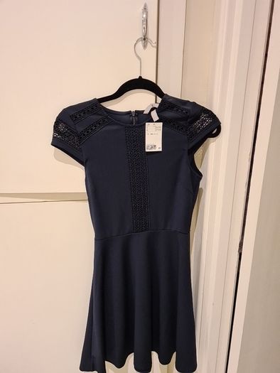 Navy XS H&M dress BNWT