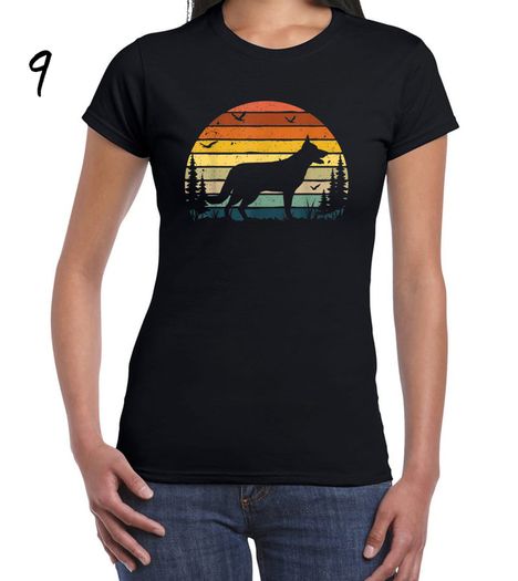 Personalized Dogs fans t-shirt woman 12 templates