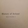 A History Of Ireland. Half Of Volume 2. Hardback. Image 3