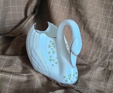 Tara Galway Swan with shamrocks
