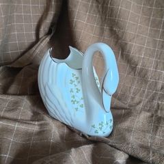 Tara Galway Swan with shamrocks