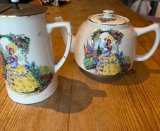 Vintage Arklow Pottery Tea Pot & Jug