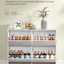 Space Saving Shoe Cabinet Holds Up to 28 Pairs Image 3
