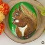 Handpainted Squirrel Rock Image 6