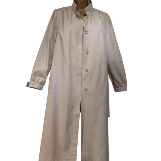 Vintage 80s London Fog Beige Trenchcoat size 10R(fit up to uk 12 or 14 ) postage included