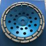 230mm, 9" PROFESSIONAL Diamond grinding disc, cup, wheel  concrete, stone Image 2
