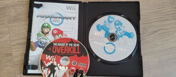 Mario Kart Wii  game and House of Dead