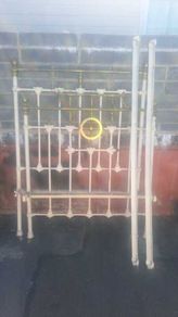 Brass iron victorian bed