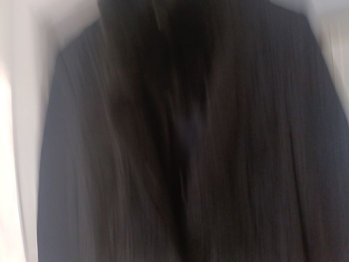 Heavy black coat UK 12