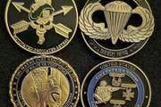UNITED STATES, military challenge/ commerative coins.
