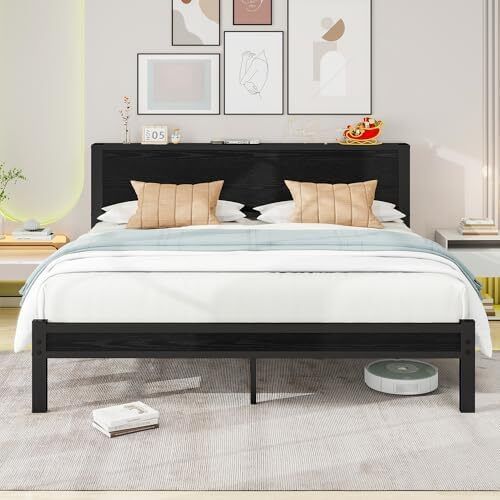 King Size Bed Frame Metal Platform Bed Frame