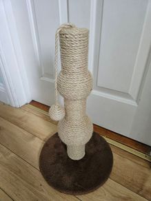 cat scratching post