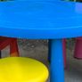 IKEA mammut kids table, chairs, stool Image 2