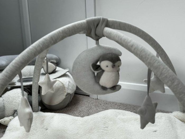 Wish Upon a Cloud Playmat Bundle with Tummy Time Roll, Sit & Play