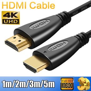 1m 3m 5m 10m  HDMI Cable High Speed 1080P 3D Gold Plated Video Cables for HDTV Laptop Computer