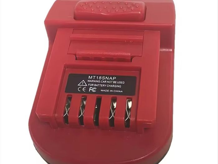 Adapter For DeWalt For Milwaukee DM18SNAP Battery To Snap On Tool Adapter