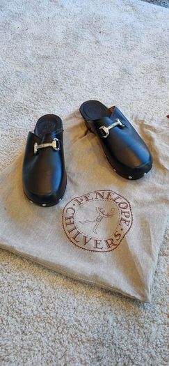 Penelope Chilvers low horsebit clogs new