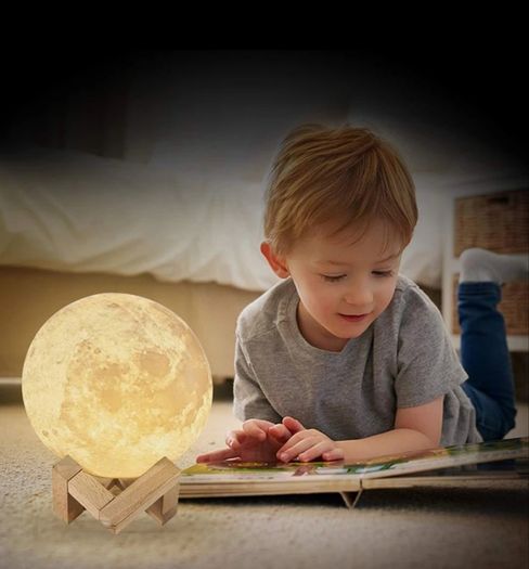 Moon Lamp Touch Night Light Multi Color