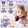 Kids Makeup Sets Girls Toys - unicorn gifts for girls Washable Make Up Starter Kit, Childrens Princess Pretend Play Games kids Toys Presents, Little Girl Birthday Gifts Set For Age 4-12 Year Old Image 4