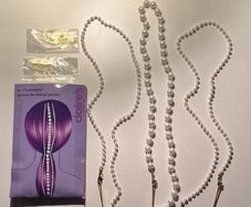 Claires Pearl Ponytail Set