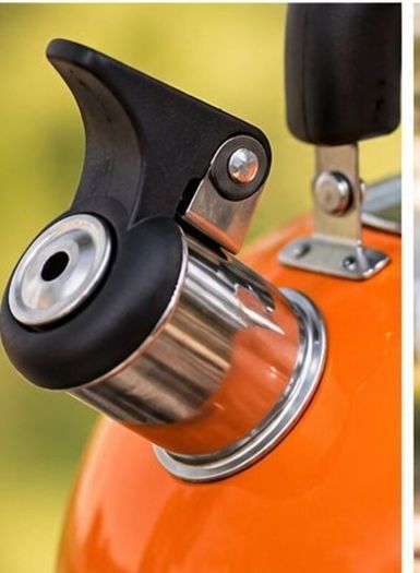 2L Stainless Steel Kettle - Orange