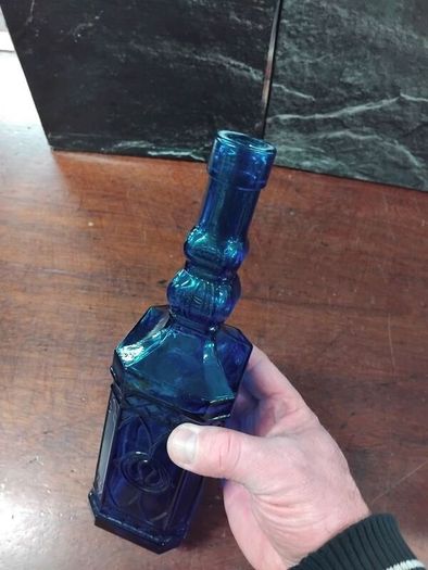 Blue Glass Bottle