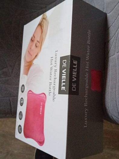 luxury rechargeable hot water bottle NEW