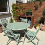 Outdoor dining table and chairs Image 5