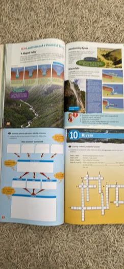 Cyclone Geography textbook and workbook, Artefact History textbook and workbook