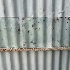5 panes of bevelled glass