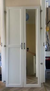 IKEA Songesand Wardrobe Doors, one mirrored