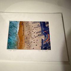 Coogee Beach Art Print A4 Mounted Photography