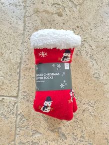 Christmas slipper socks
