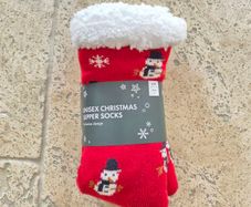 Christmas slipper socks