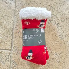 Christmas slipper socks