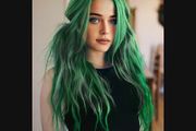 ICONIC Final Fantasy XIV - Vivid Green Semi- permanent Hair Dye