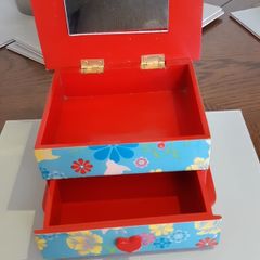Childs jewellery box wooden
