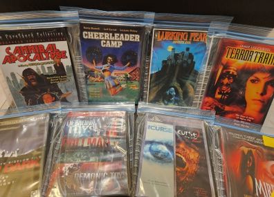 Horror DVD Collection 80's / 90's 'OOP' (18 in Total with 7 Still Sealed)