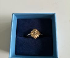 Newbridge Small Coin Ring Size L