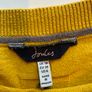 Joules Boat neckline jumper yellow size 10 Image 4