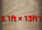 Lino 8ft x 13ft