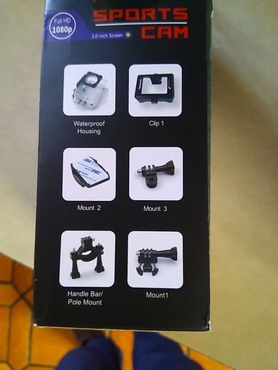 Full HD 1080p Waterproof Sports Cam