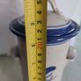 Irish Stoneware Pottery Torage Jar And Lid Or Vase. Image 6