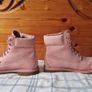Timberland premium boots Size 7 eu 41 pink suade In excellent condition Image 8